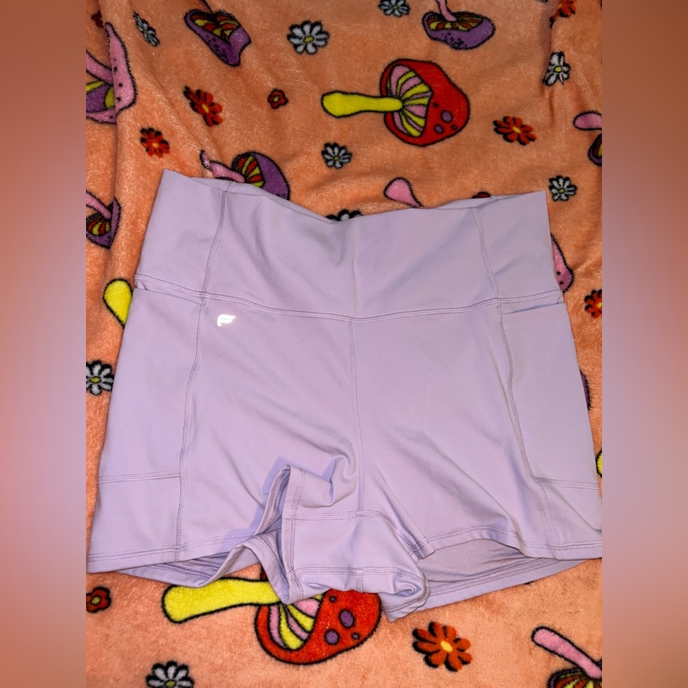 Fabletics Oasis PureLuxe High-Waisted 2'' Short in hazy iris